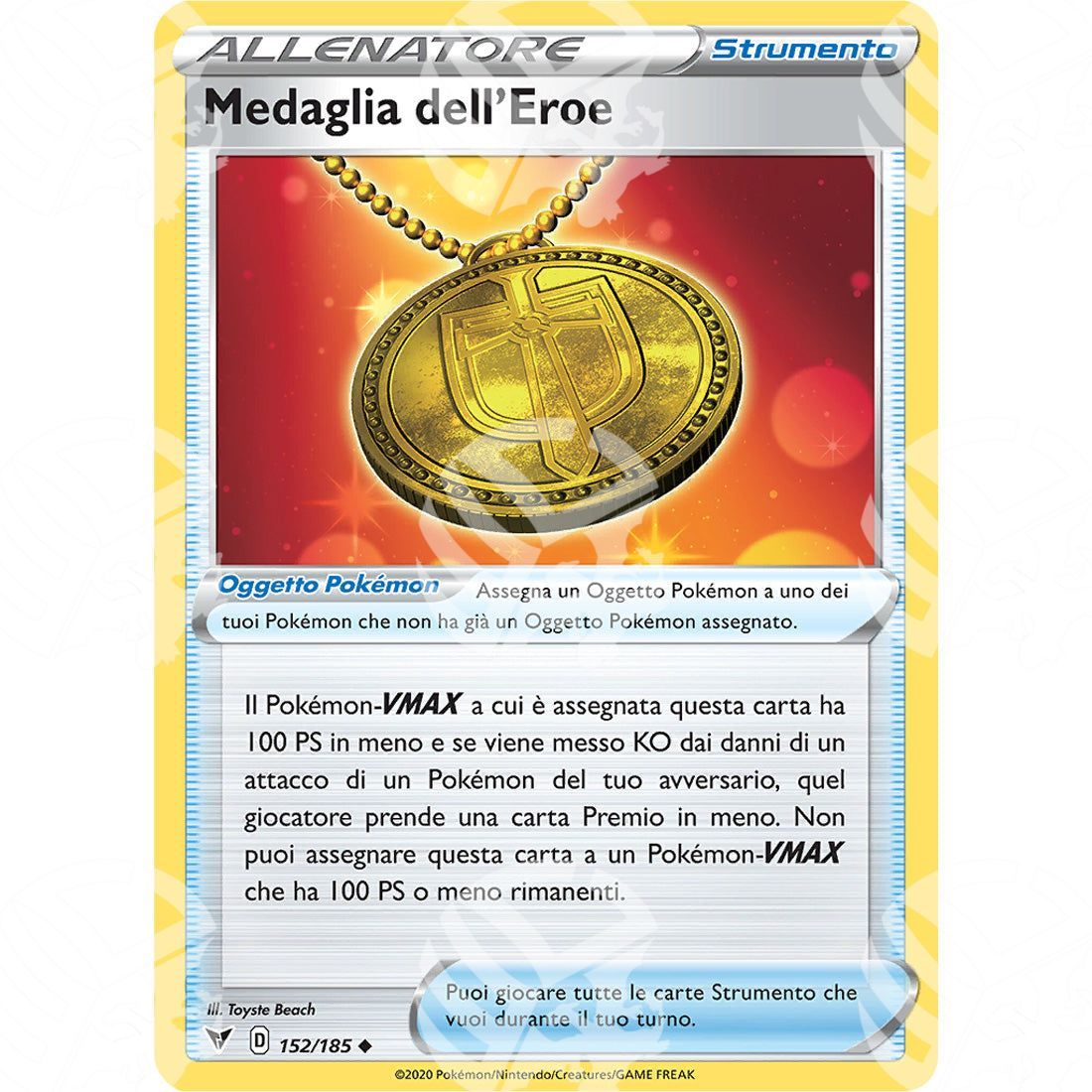 Voltaggio Sfolgorante - Hero's Medal - 152/185 - Warcard - Voltaggio Sfolgorante - Hero's Medal - 152/185 i prezzi più bassi sul mercato, solo da www.warcardshop.com! Carte singole, box, buste e mazzi.