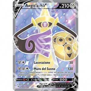 Voltaggio Sfolgorante - Aegislash V - Ultra Rare 177/185 - Warcard - Voltaggio Sfolgorante - Aegislash V - Ultra Rare 177/185 i prezzi più bassi sul mercato, solo da www.warcardshop.com! Carte singole, box, buste e mazzi.