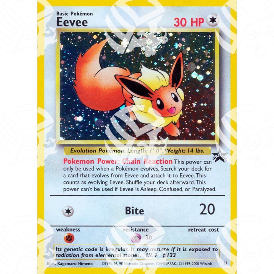 Wizards Black Star Promos - Eevee - Cosmos Holo 11 - Warcard - Wizards Black Star Promos - Eevee - Cosmos Holo 11 i prezzi più bassi sul mercato, solo da www.warcardshop.com! Carte singole, box, buste e mazzi.