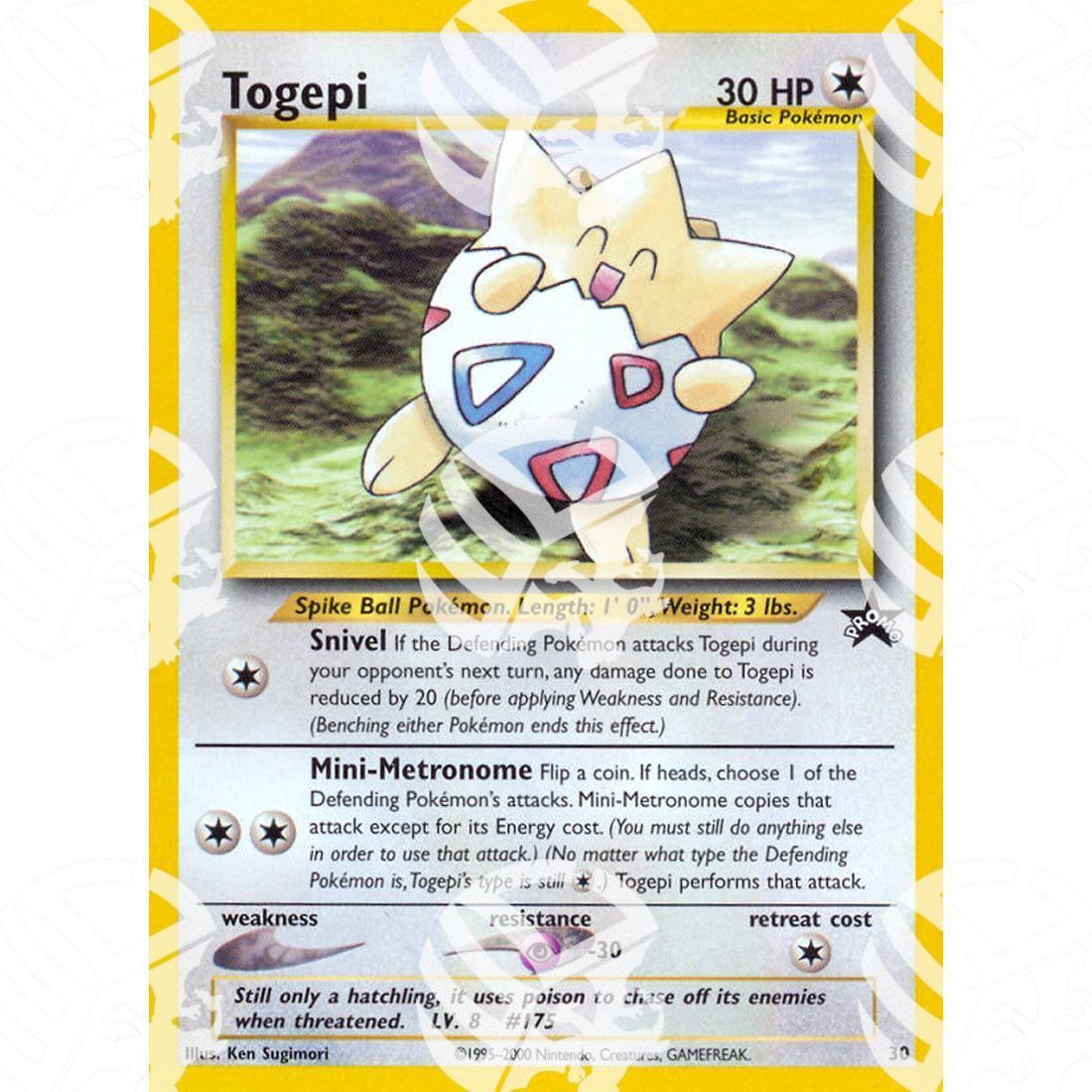 Wizards Black Star Promos - Togepi - 30 - Warcard - Wizards Black Star Promos - Togepi - 30 i prezzi più bassi sul mercato, solo da www.warcardshop.com! Carte singole, box, buste e mazzi.