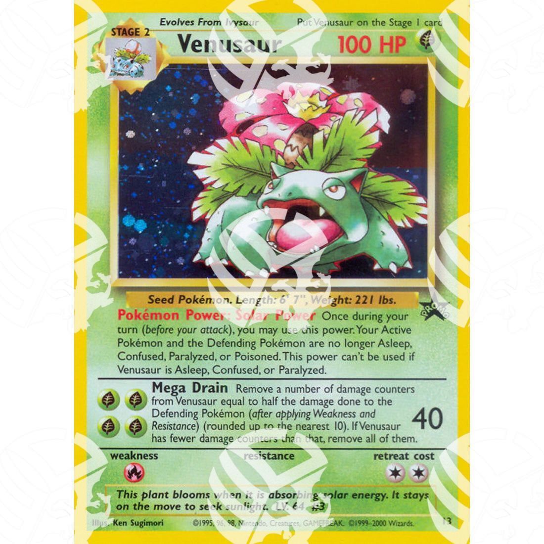 Wizards Black Star Promos - Venusaur - 13 - Warcard - Wizards Black Star Promos - Venusaur - 13 i prezzi più bassi sul mercato, solo da www.warcardshop.com! Carte singole, box, buste e mazzi.