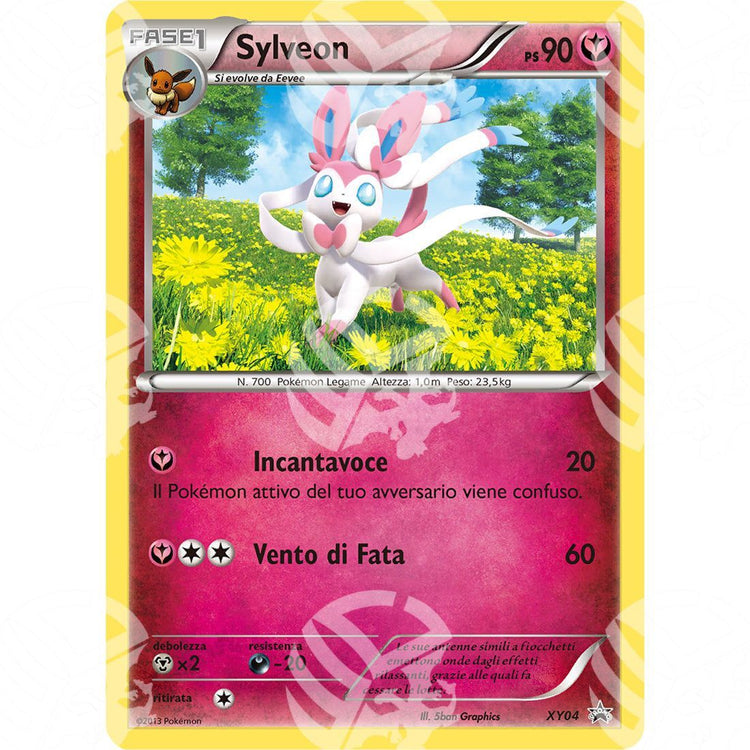 Black Star Promos - XY - Sylveon - Holo Promo XY04 - Warcard - Black Star Promos - XY - Sylveon - Holo Promo XY04 i prezzi più bassi sul mercato, solo da www.warcardshop.com! Carte singole, box, buste e mazzi.