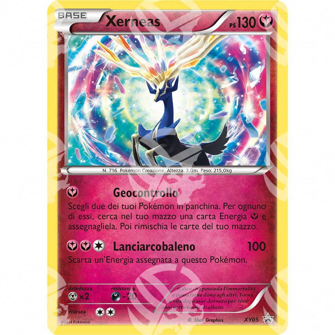 Black Star Promos - XY - Xerneas - Holo Promo XY05 - Warcard - Black Star Promos - XY - Xerneas - Holo Promo XY05 i prezzi più bassi sul mercato, solo da www.warcardshop.com! Carte singole, box, buste e mazzi.