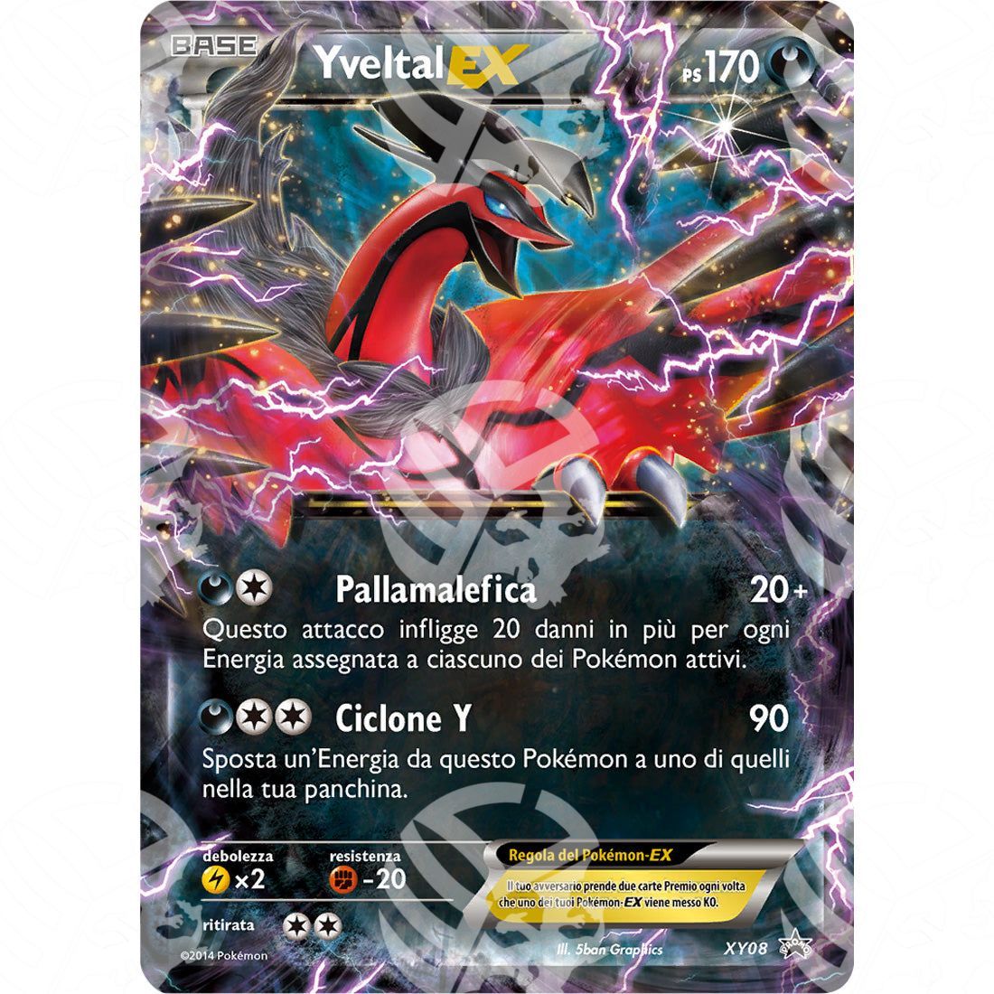 Black Star Promos - XY - Yveltal EX - Holo Promo XY08 - Warcard - Black Star Promos - XY - Yveltal EX - Holo Promo XY08 i prezzi più bassi sul mercato, solo da www.warcardshop.com! Carte singole, box, buste e mazzi.