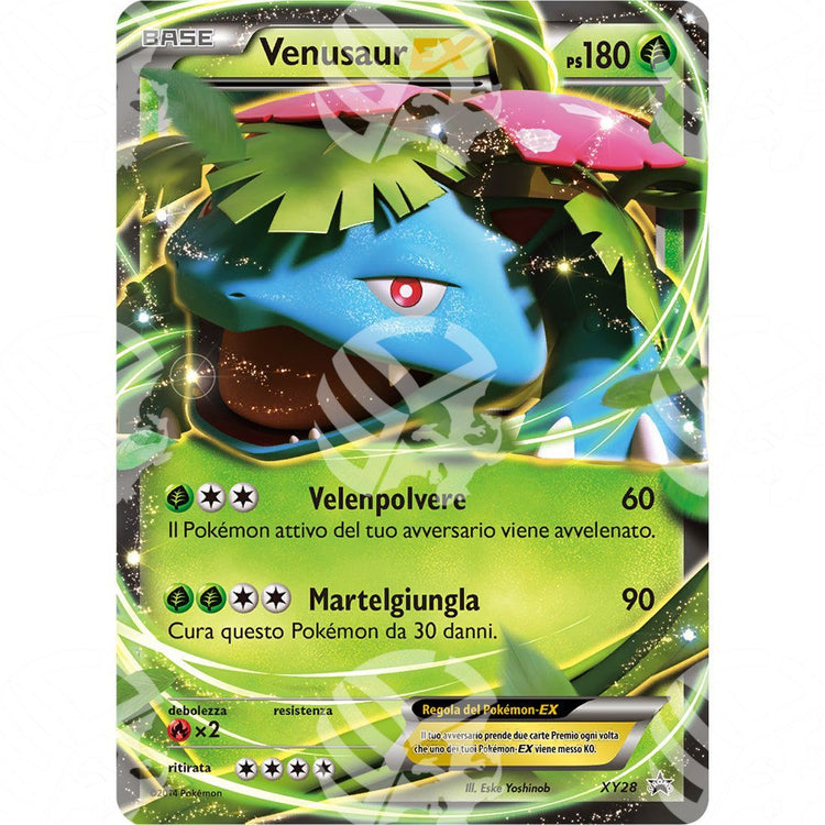 Black Star Promos - XY - Venusaur EX - Holo Promo XY28 - Warcard - Black Star Promos - XY - Venusaur EX - Holo Promo XY28 i prezzi più bassi sul mercato, solo da www.warcardshop.com! Carte singole, box, buste e mazzi.