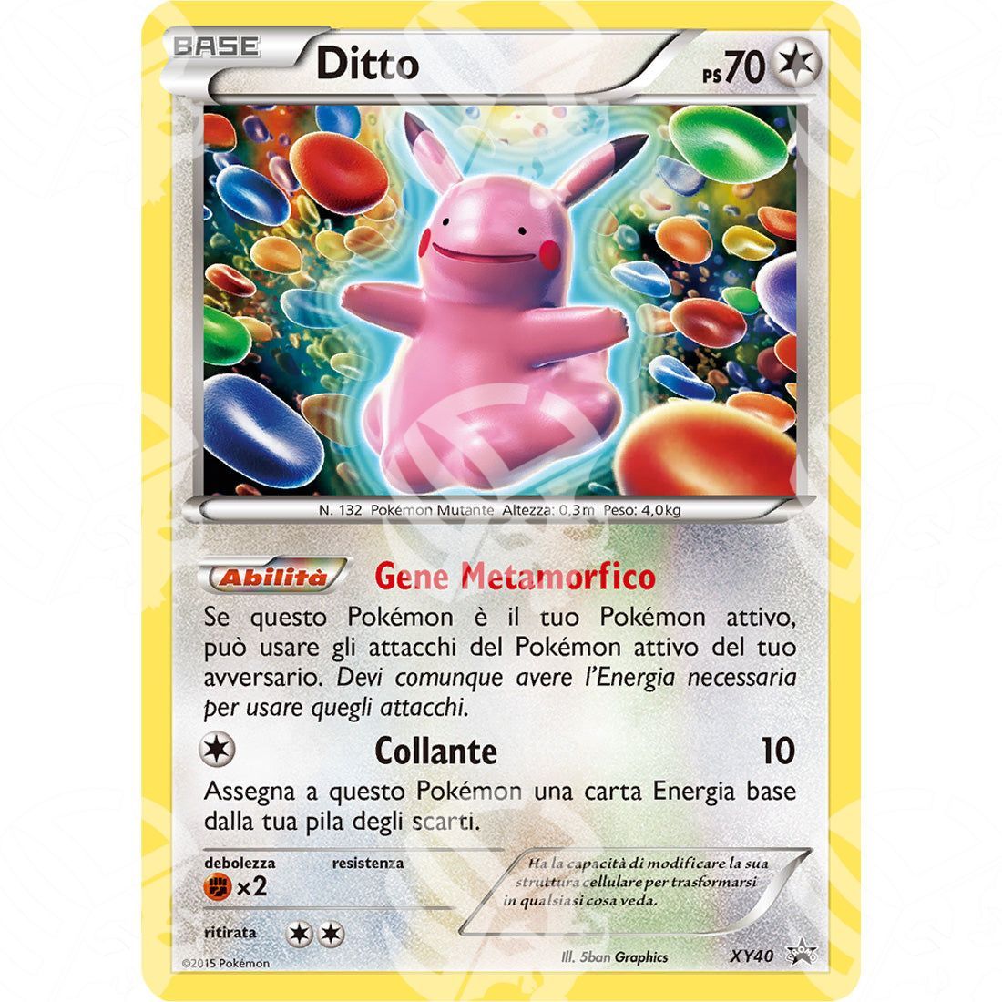 Black Star Promos - XY - Ditto - Holo Promo XY40 - Warcard - Black Star Promos - XY - Ditto - Holo Promo XY40 i prezzi più bassi sul mercato, solo da www.warcardshop.com! Carte singole, box, buste e mazzi.