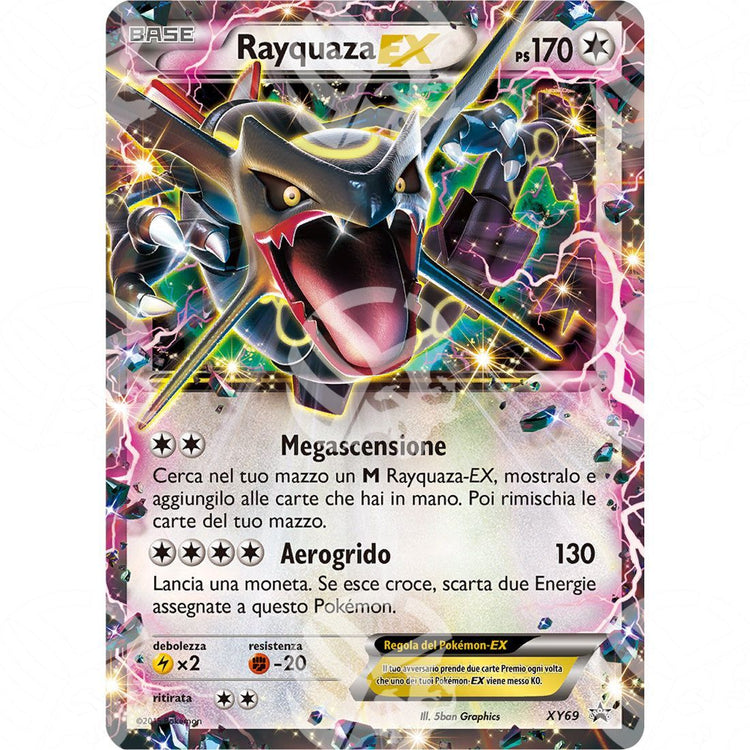 Black Star Promos - XY - Rayquaza EX - Holo Promo XY69 - Warcard - Black Star Promos - XY - Rayquaza EX - Holo Promo XY69 i prezzi più bassi sul mercato, solo da www.warcardshop.com! Carte singole, box, buste e mazzi.