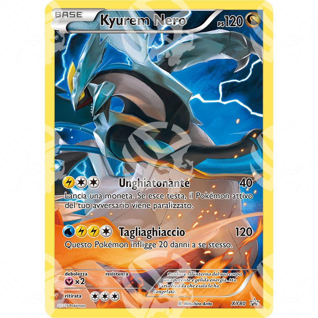 Black Star Promos - XY - Black Kyurem - Holo Promo XY80 - Warcard - Black Star Promos - XY - Black Kyurem - Holo Promo XY80 i prezzi più bassi sul mercato, solo da www.warcardshop.com! Carte singole, box, buste e mazzi.