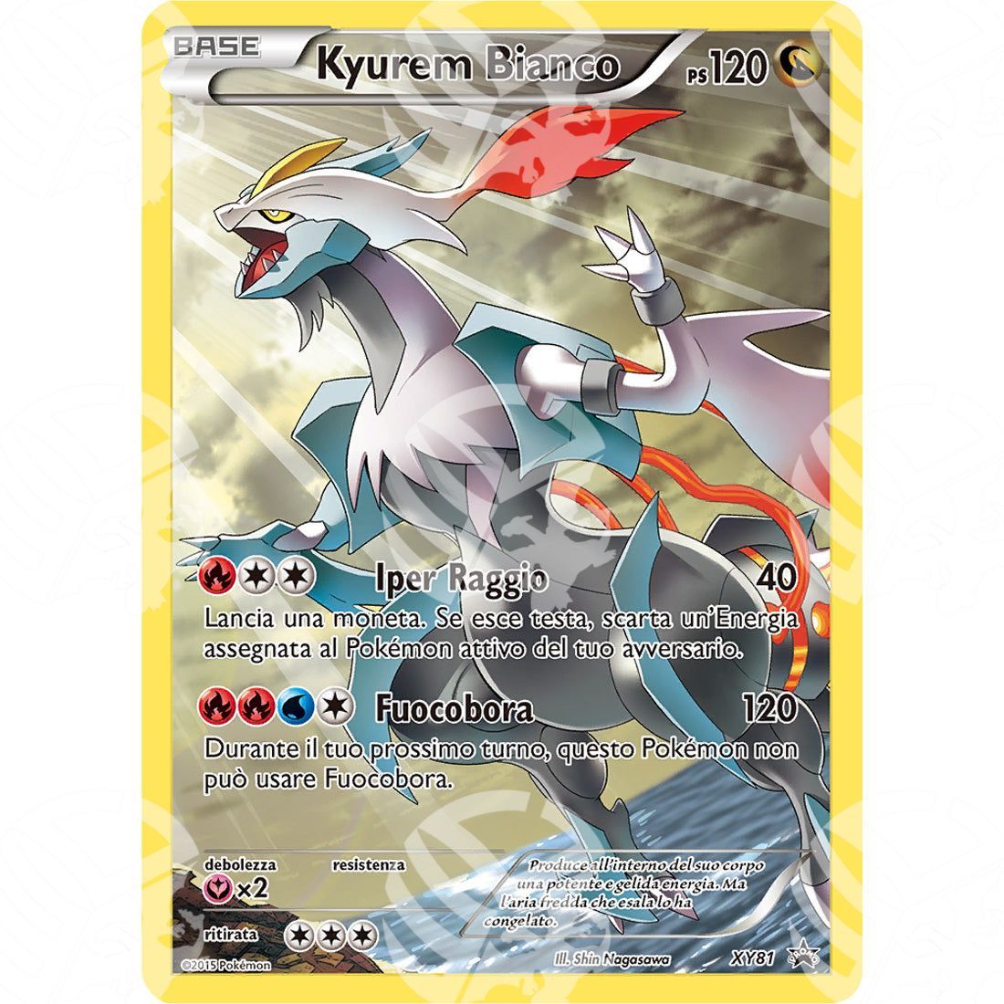 Black Star Promos - XY - White Kyurem - Holo Promo XY81 - Warcard - Black Star Promos - XY - White Kyurem - Holo Promo XY81 i prezzi più bassi sul mercato, solo da www.warcardshop.com! Carte singole, box, buste e mazzi.