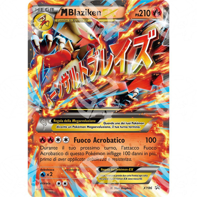 Black Star Promos - XY - M Blaziken EX - Holo Promo XY86 - Warcard - Black Star Promos - XY - M Blaziken EX - Holo Promo XY86 i prezzi più bassi sul mercato, solo da www.warcardshop.com! Carte singole, box, buste e mazzi.