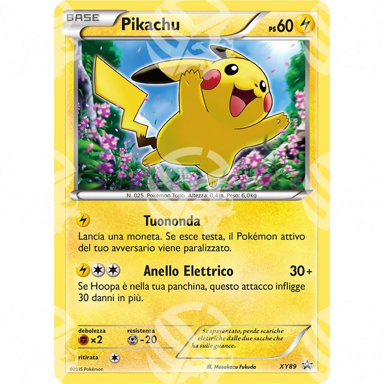 Black Star Promos - XY - Pikachu - Holo Promo XY89 - Warcard - Black Star Promos - XY - Pikachu - Holo Promo XY89 i prezzi più bassi sul mercato, solo da www.warcardshop.com! Carte singole, box, buste e mazzi.