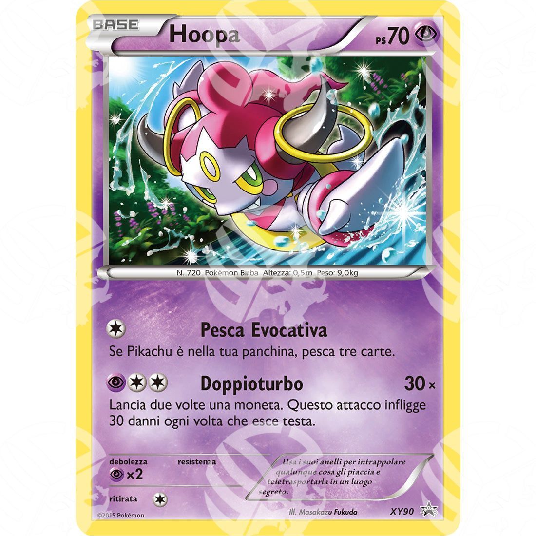 Black Star Promos - XY - Hoopa - Holo Promo XY90 - Warcard - Black Star Promos - XY - Hoopa - Holo Promo XY90 i prezzi più bassi sul mercato, solo da www.warcardshop.com! Carte singole, box, buste e mazzi.