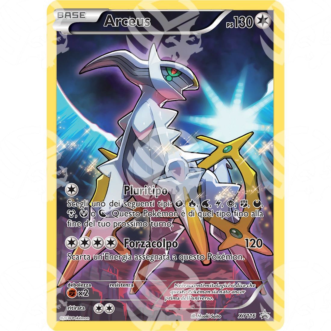 Black Star Promos - XY - Arceus - Holo Promo XY116 - Warcard - Black Star Promos - XY - Arceus - Holo Promo XY116 i prezzi più bassi sul mercato, solo da www.warcardshop.com! Carte singole, box, buste e mazzi.