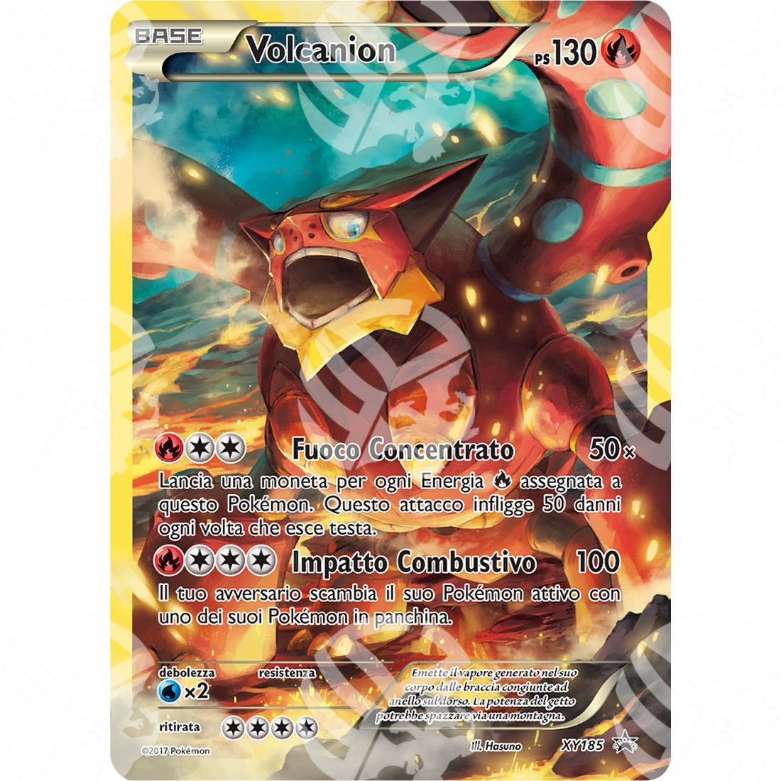 Black Star Promos - XY - Volcanion - Holo Promo XY185 - Warcard - Black Star Promos - XY - Volcanion - Holo Promo XY185 i prezzi più bassi sul mercato, solo da www.warcardshop.com! Carte singole, box, buste e mazzi.