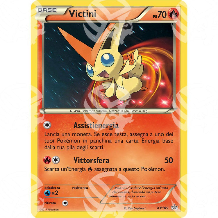 Black Star Promos - XY - Victini - Holo Promo XY189 - Warcard - Black Star Promos - XY - Victini - Holo Promo XY189 i prezzi più bassi sul mercato, solo da www.warcardshop.com! Carte singole, box, buste e mazzi.