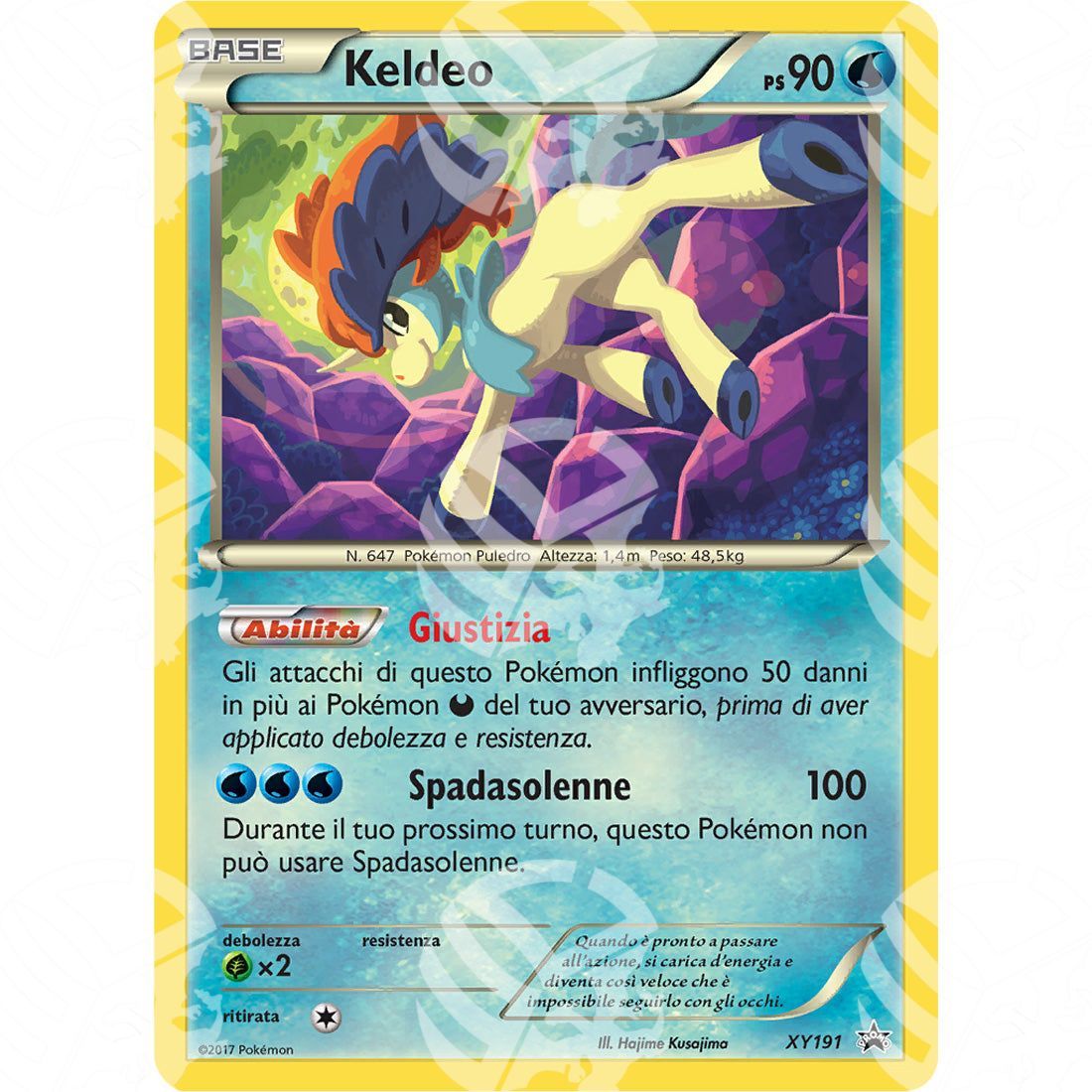 Black Star Promos - XY - Keldeo - Holo Promo XY191 - Warcard - Black Star Promos - XY - Keldeo - Holo Promo XY191 i prezzi più bassi sul mercato, solo da www.warcardshop.com! Carte singole, box, buste e mazzi.