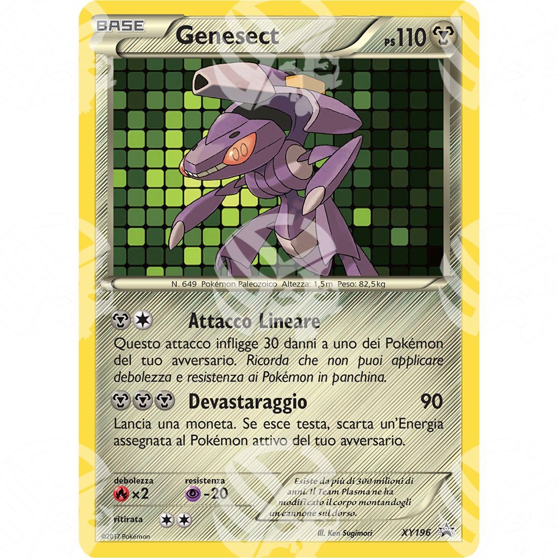 Black Star Promos - XY - Genesect - Holo Promo XY196 - Warcard - Black Star Promos - XY - Genesect - Holo Promo XY196 i prezzi più bassi sul mercato, solo da www.warcardshop.com! Carte singole, box, buste e mazzi.