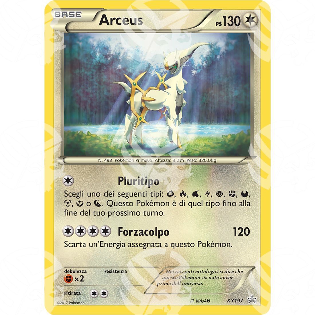 Black Star Promos - XY - Arceus - Holo Promo XY197 - Warcard - Black Star Promos - XY - Arceus - Holo Promo XY197 i prezzi più bassi sul mercato, solo da www.warcardshop.com! Carte singole, box, buste e mazzi.