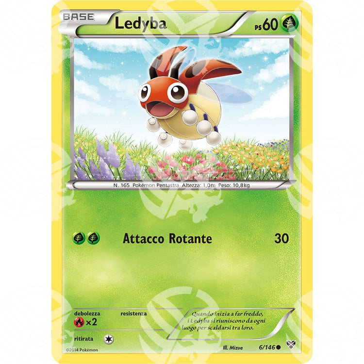 XY - Ledyba - 6/146 - Warcard - XY - Ledyba - 6/146 i prezzi più bassi sul mercato, solo da www.warcardshop.com! Carte singole, box, buste e mazzi.