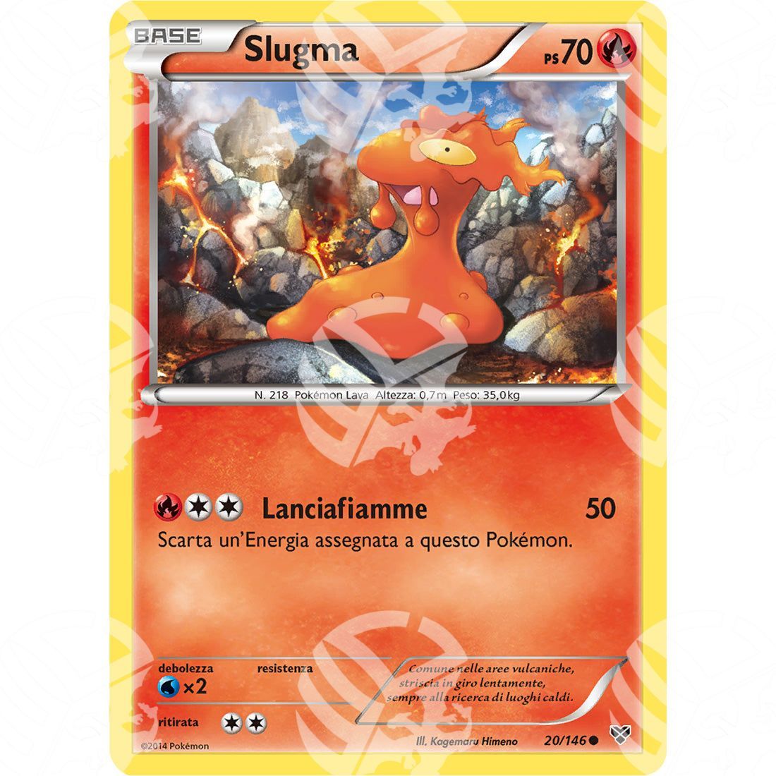 XY - Slugma - 20/146 - Warcard - XY - Slugma - 20/146 i prezzi più bassi sul mercato, solo da www.warcardshop.com! Carte singole, box, buste e mazzi.