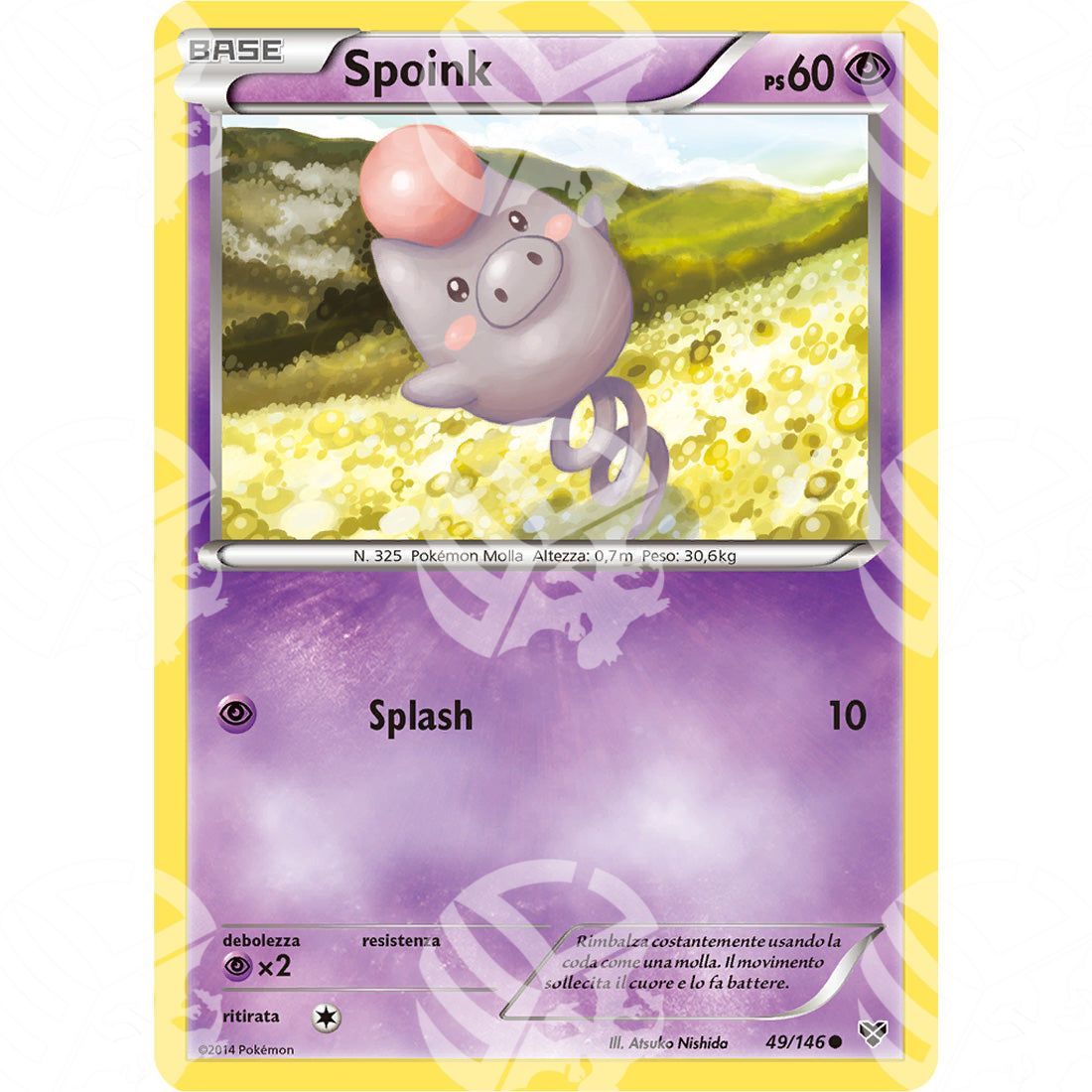 XY - Spoink - 49/146 - Warcard - XY - Spoink - 49/146 i prezzi più bassi sul mercato, solo da www.warcardshop.com! Carte singole, box, buste e mazzi.