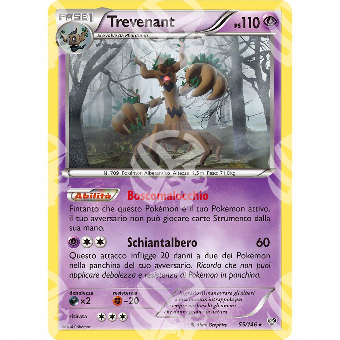 XY - Trevenant - Holo Rare 55/146 - Warcard - XY - Trevenant - Holo Rare 55/146 i prezzi più bassi sul mercato, solo da www.warcardshop.com! Carte singole, box, buste e mazzi.