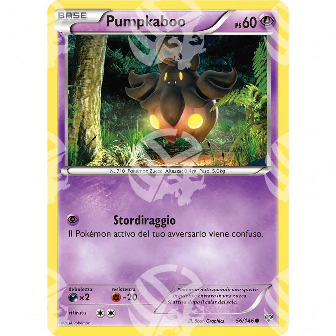 XY - Pumpkaboo - 56/146 - Warcard - XY - Pumpkaboo - 56/146 i prezzi più bassi sul mercato, solo da www.warcardshop.com! Carte singole, box, buste e mazzi.