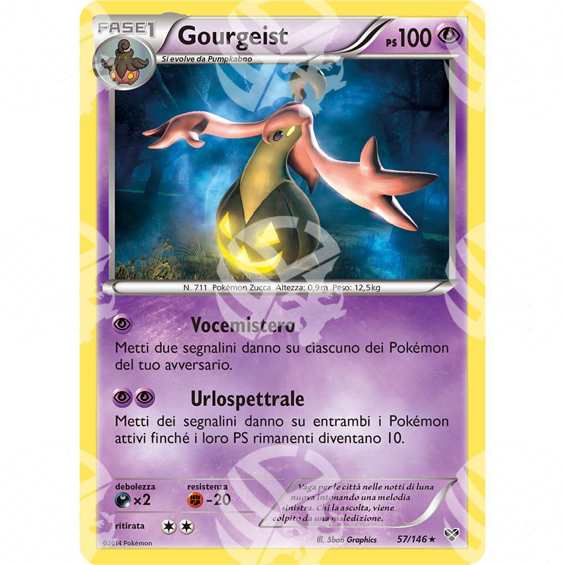 XY - Gourgeist - Holo Rare 57/146 - Warcard - XY - Gourgeist - Holo Rare 57/146 i prezzi più bassi sul mercato, solo da www.warcardshop.com! Carte singole, box, buste e mazzi.