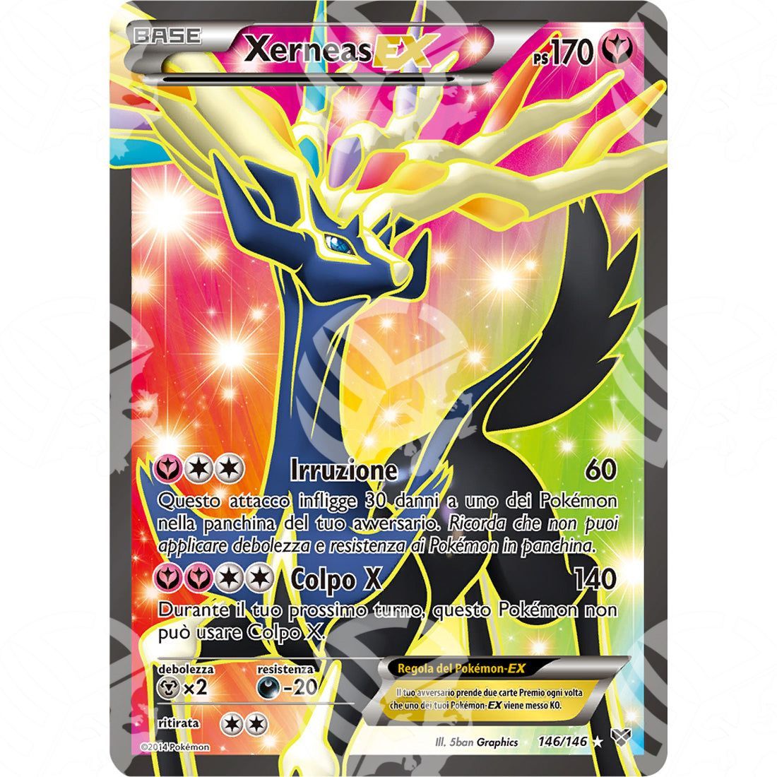 XY - Xerneas EX - Full-Art 146/146 - Warcard - XY - Xerneas EX - Full-Art 146/146 i prezzi più bassi sul mercato, solo da www.warcardshop.com! Carte singole, box, buste e mazzi.