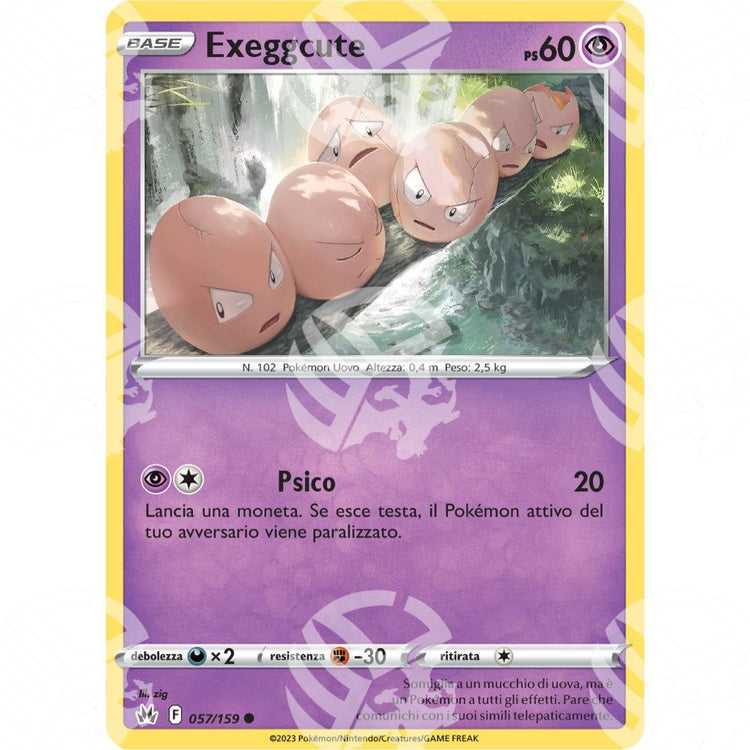 Zenit Regale - Exeggcute - 057/159 - Warcard - Zenit Regale - Exeggcute - 057/159 i prezzi più bassi sul mercato, solo da www.warcardshop.com! Carte singole, box, buste e mazzi.