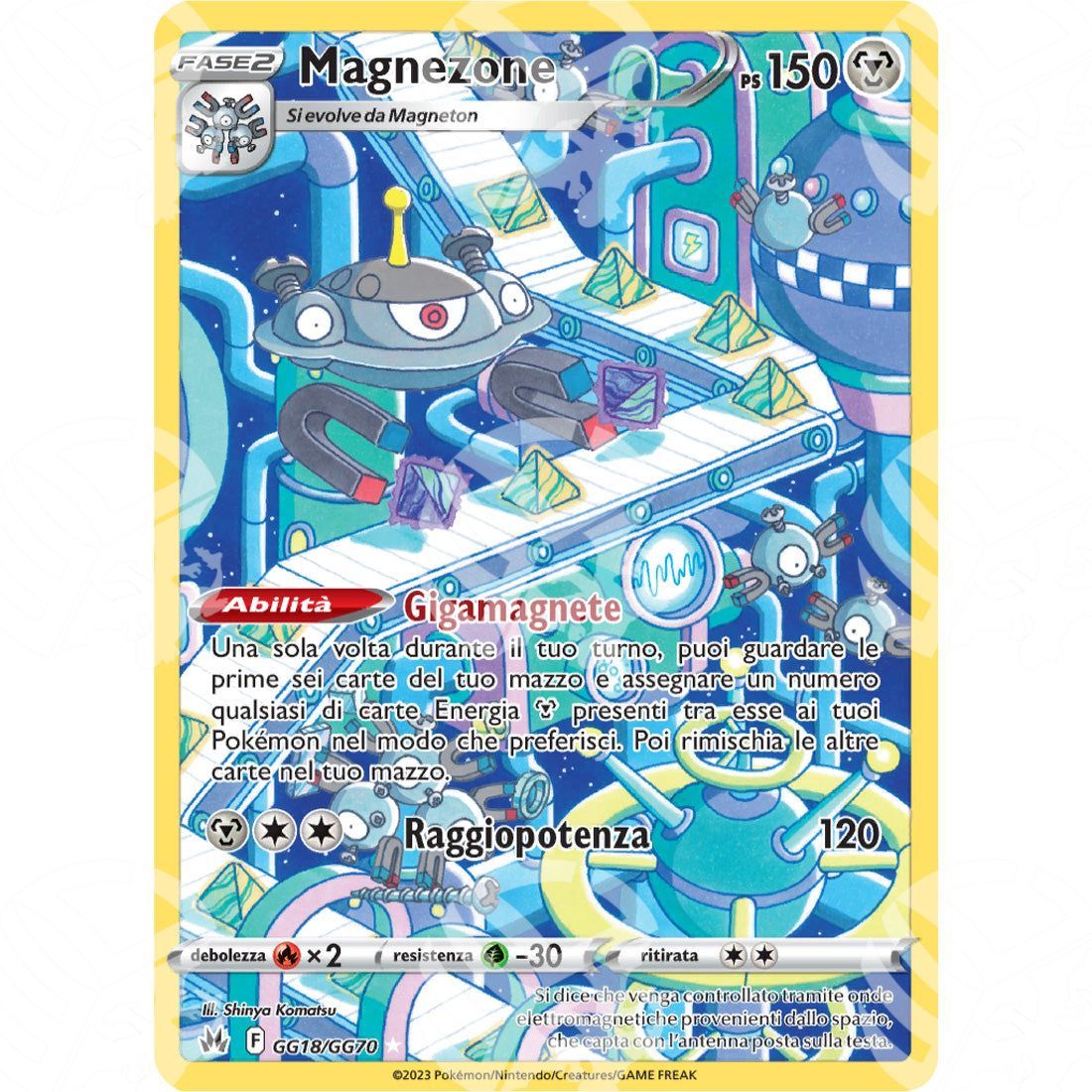 Zenit Regale - Magnezone - Holo Rare GG18/GG70 - Warcard - Zenit Regale - Magnezone - Holo Rare GG18/GG70 i prezzi più bassi sul mercato, solo da www.warcardshop.com! Carte singole, box, buste e mazzi.