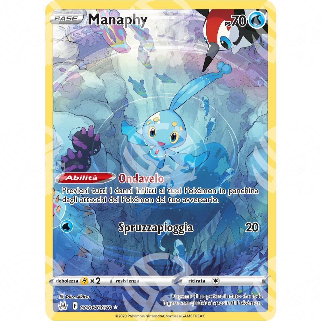 Zenit Regale - Manaphy - Holo Rare GG06/GG70 - Warcard - Zenit Regale - Manaphy - Holo Rare GG06/GG70 i prezzi più bassi sul mercato, solo da www.warcardshop.com! Carte singole, box, buste e mazzi.