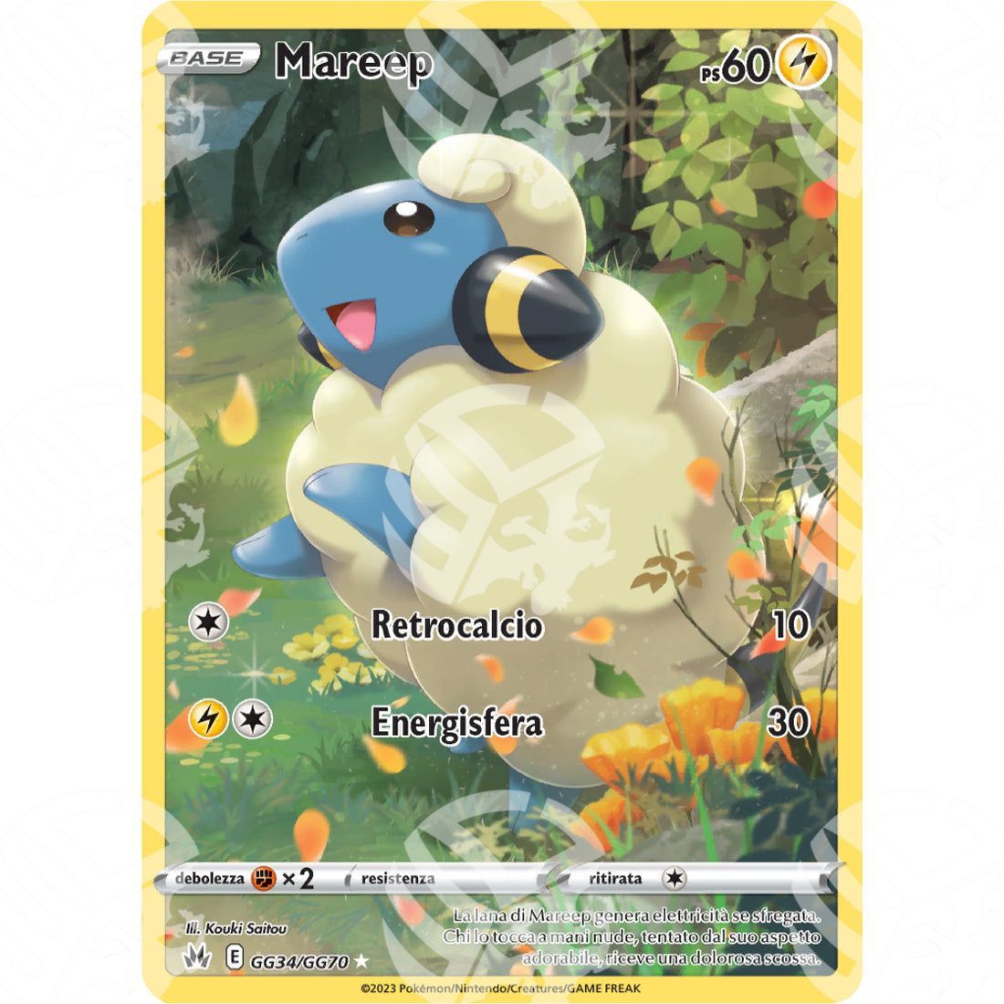 Zenit Regale - Mareep - Holo Rare GG34/GG70 - Warcard - Zenit Regale - Mareep - Holo Rare GG34/GG70 i prezzi più bassi sul mercato, solo da www.warcardshop.com! Carte singole, box, buste e mazzi.