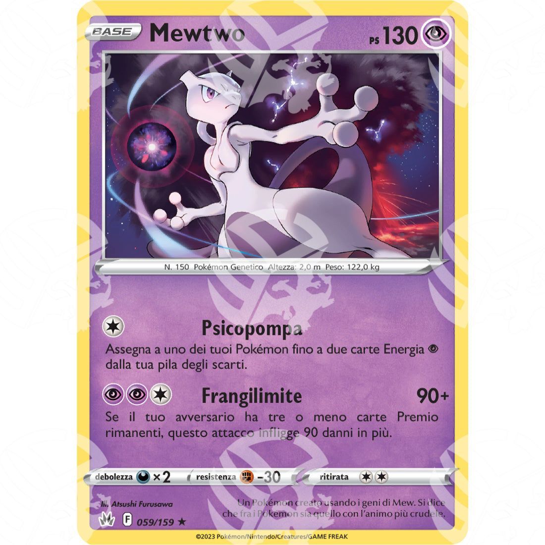 Zenit Regale - Mewtwo - Holo Rare 059/159 - Warcard - Zenit Regale - Mewtwo - Holo Rare 059/159 i prezzi più bassi sul mercato, solo da www.warcardshop.com! Carte singole, box, buste e mazzi.