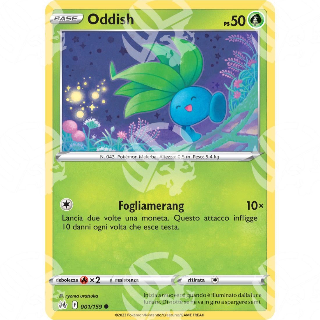 Zenit Regale - Oddish - 001/159 - Warcard - Zenit Regale - Oddish - 001/159 i prezzi più bassi sul mercato, solo da www.warcardshop.com! Carte singole, box, buste e mazzi.