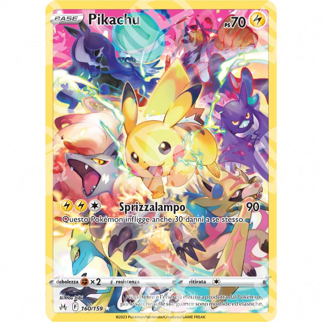 Zenit Regale - Pikachu - Secret Rare 160/159 - Warcard - Zenit Regale - Pikachu - Secret Rare 160/159 i prezzi più bassi sul mercato, solo da www.warcardshop.com! Carte singole, box, buste e mazzi.