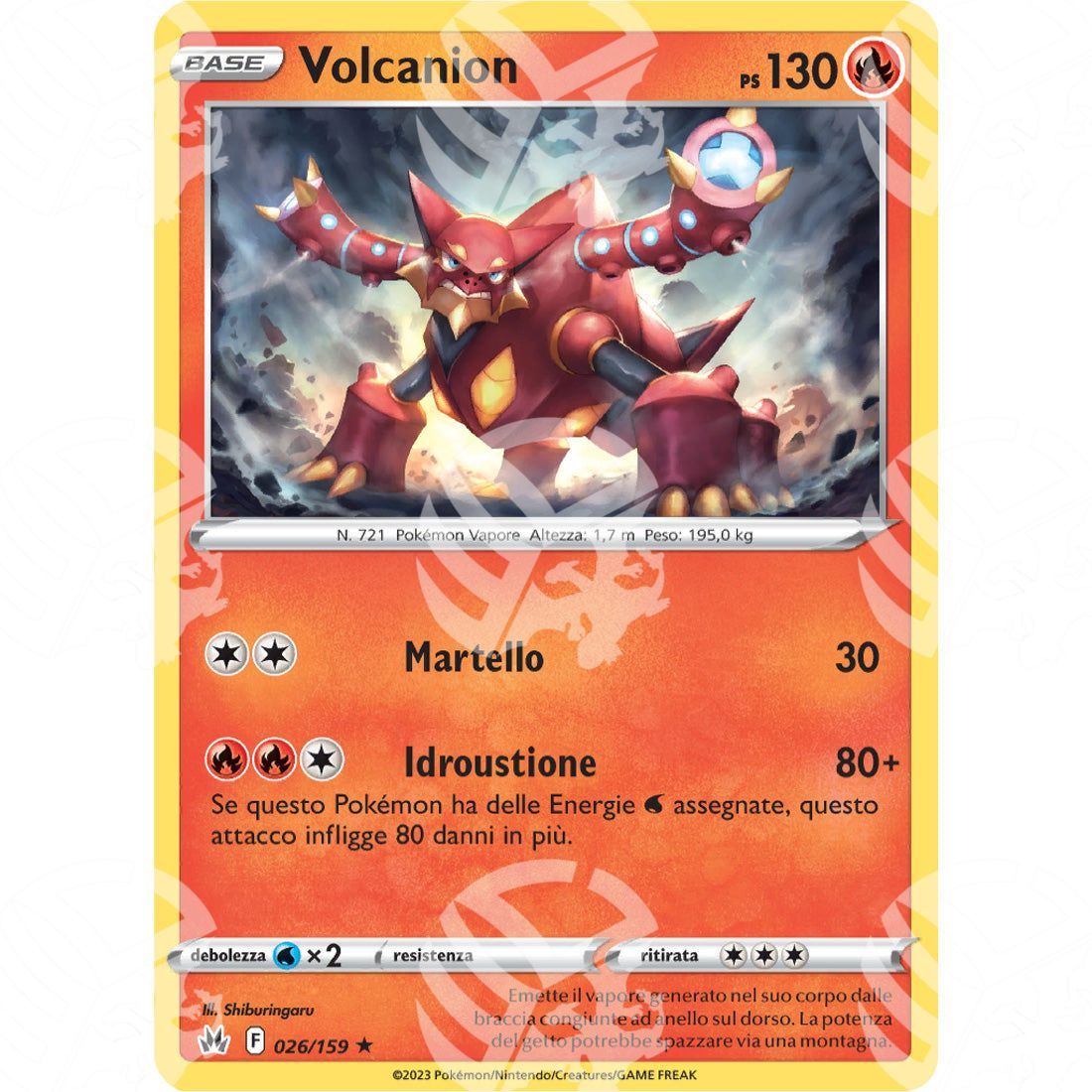 Zenit Regale - Volcanion - Holo Rare 026/159 - Warcard - Zenit Regale - Volcanion - Holo Rare 026/159 i prezzi più bassi sul mercato, solo da www.warcardshop.com! Carte singole, box, buste e mazzi.