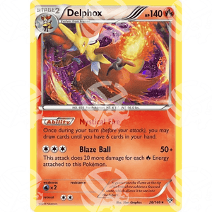 Black Star Promos - XY - Delphox - Cosmos Holo Promo 26/146 - Warcard - Black Star Promos - XY - Delphox - Cosmos Holo Promo 26/146 i prezzi più bassi sul mercato, solo da www.warcardshop.com! Carte singole, box, buste e mazzi.