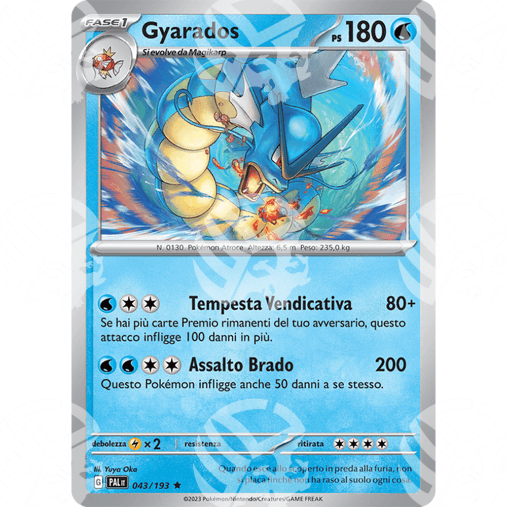 Evoluzioni a Paldea - Gyarados - Cosmos Holo 043 | Costco Exclusive