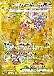 Scintille Folgoranti - Alolan Exeggutor ex - Gold Secret Rare | 248/191 - Warcard