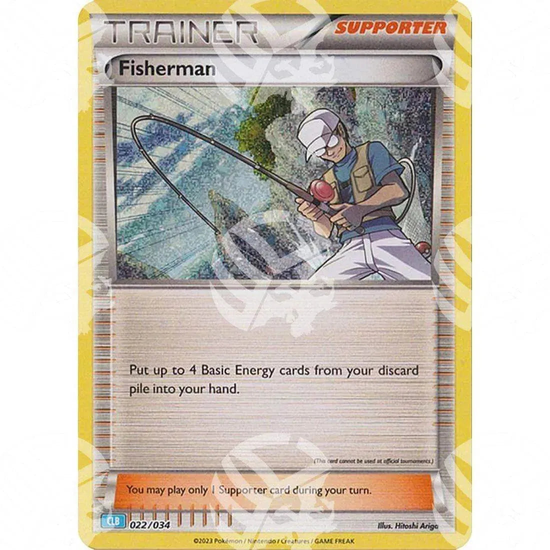 Classic: Blastoise & Suicune - Fisherman - 022/034 - Warcard