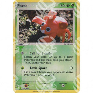 Classic: Venusaur & Lugia - Paras - 004/034 - Warcard