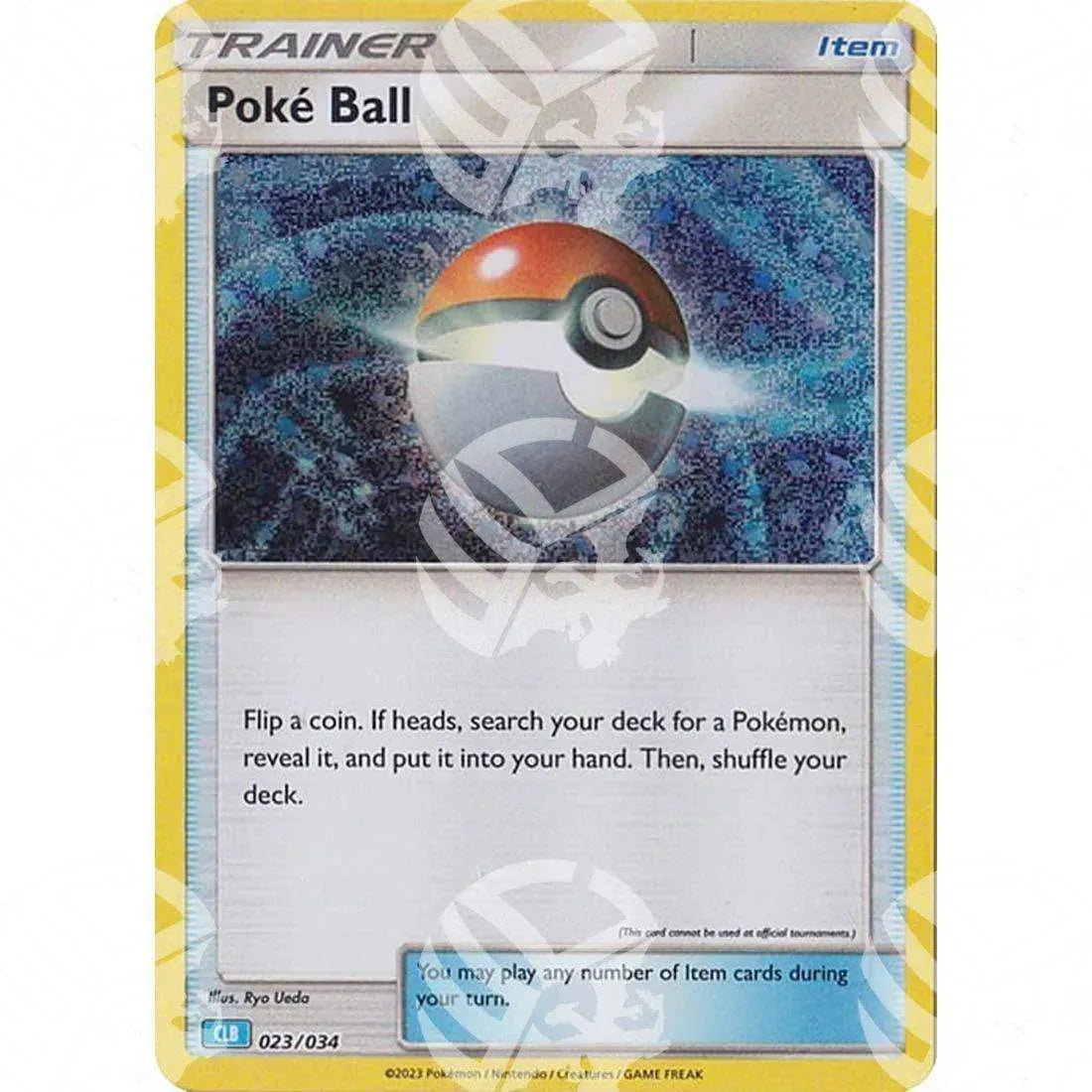 Classic: Blastoise & Suicune - Poké Ball - 023/034 - Warcard