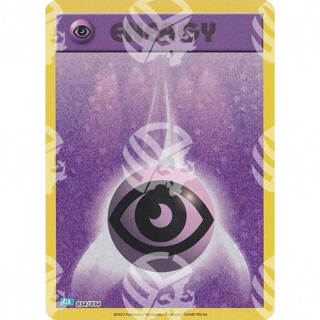 Classic: Blastoise & Suicune - Psychic Energy - 034/034 - Warcard