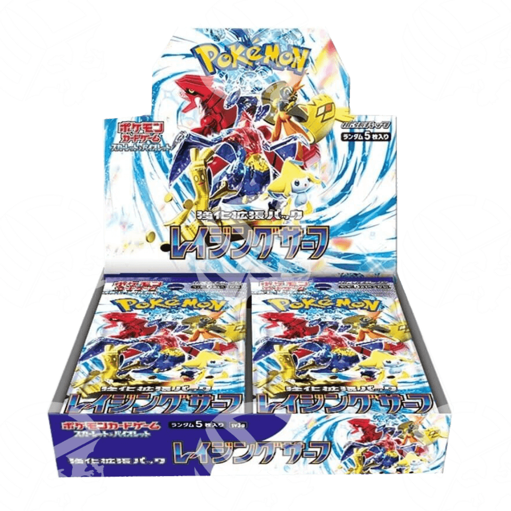 Raging Surf (SV3A) - Box da 30 Buste - Warcard - Pokèmon i prezzi più bassi sul mercato, solo da www.warcardshop.com! Carte singole, box, buste e mazzi.