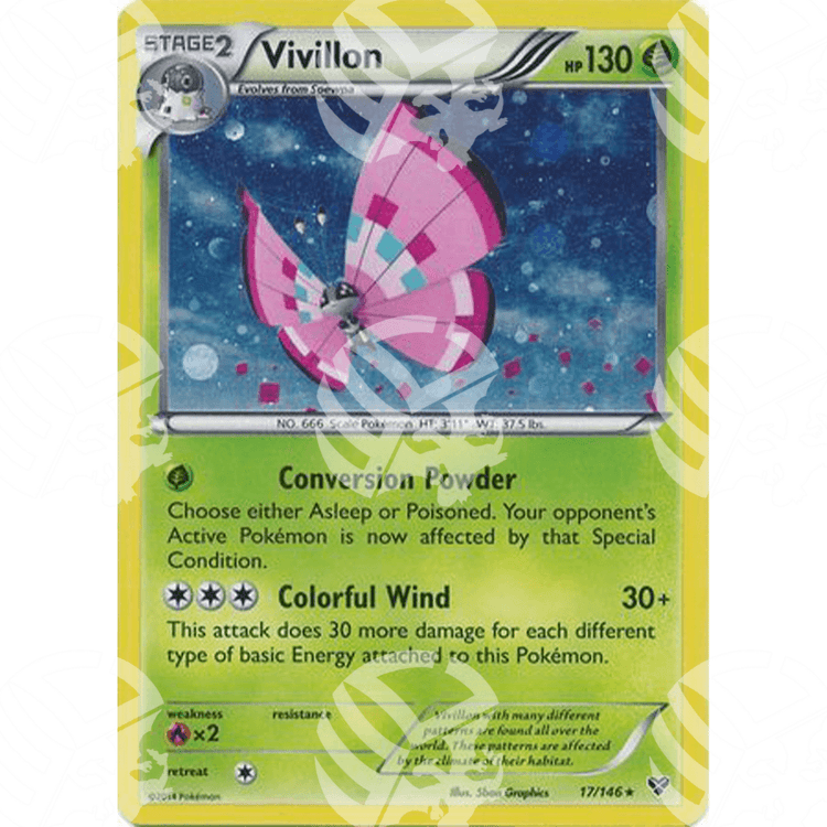 Black Star Promos - XY - Vivillon - Cosmos Holo Promo 17/146 | Meadow Pink - Warcard - Black Star Promos - XY - Vivillon - Cosmos Holo Promo 17/146 | Meadow Pink i prezzi più bassi sul mercato, solo da www.warcardshop.com! Carte singole, box, buste e mazzi.